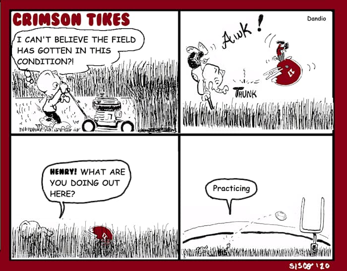 Crimson Tikes in the Weeds, Part 3, April 15, 2020